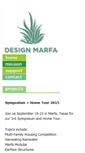 Mobile Screenshot of designmarfa.com
