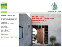 Tablet Screenshot of designmarfa.com